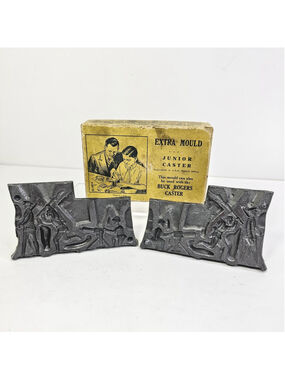 Junior Caster Extra Mould works w/ Buck Rogers Lead Toy Mold Rapaport Bros Box!